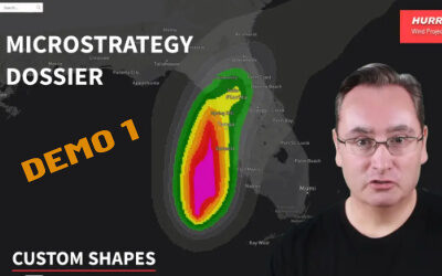 Weather Shape Files In MicroStrategy Dossier Part 1