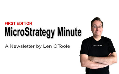 MicroStrategy Minute Newsletter