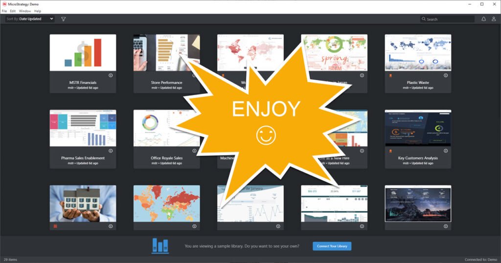 MicroStrategy App